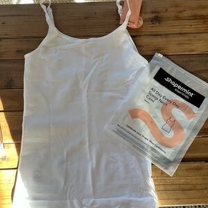 NWT Shapermint cami size medium white